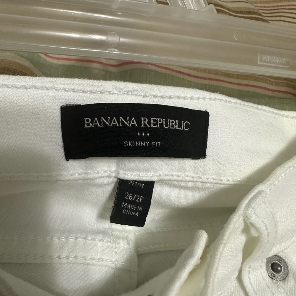 Banana Republic Ivory Skinny Fit Jeans - Picture 4 of 5